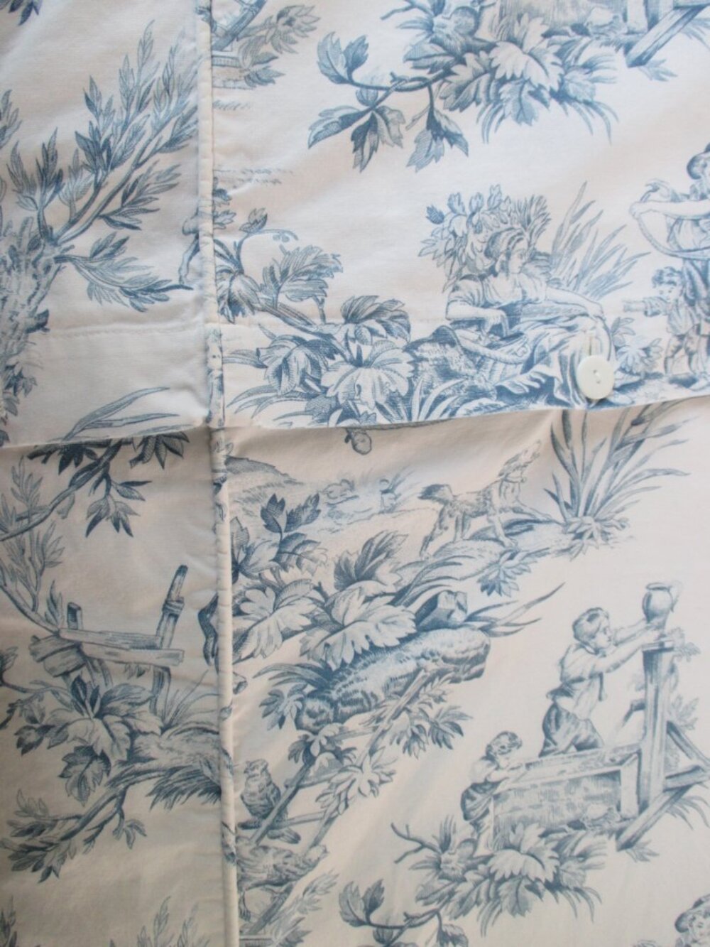 COUNTRY CURTAINS TOILE DUVET COVER - Picture 9 of 13